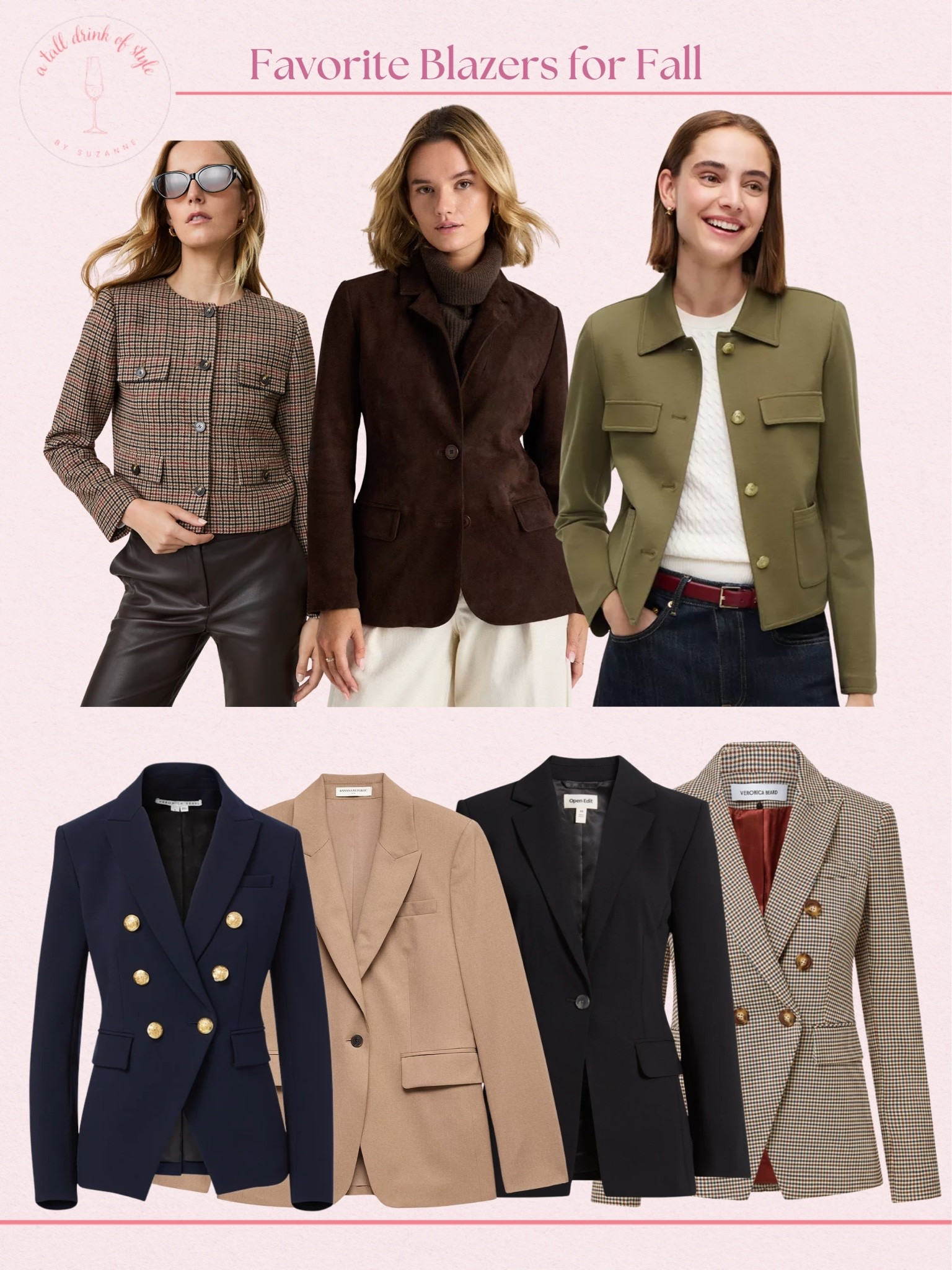 Favorite fall blazers! 

fashion over 50, over 50 stylish outfits, fall fashion, fall outfit ideas, fall fashion 2026, ad, fall outfits, cute fall outfits, fall outfits 2026, fashion blog, style blog, tall fashion, tall girl outfits, tall style, beauty over 50, timeless classic outfits

#LTKSeasonal #LTKTall #LTKootd