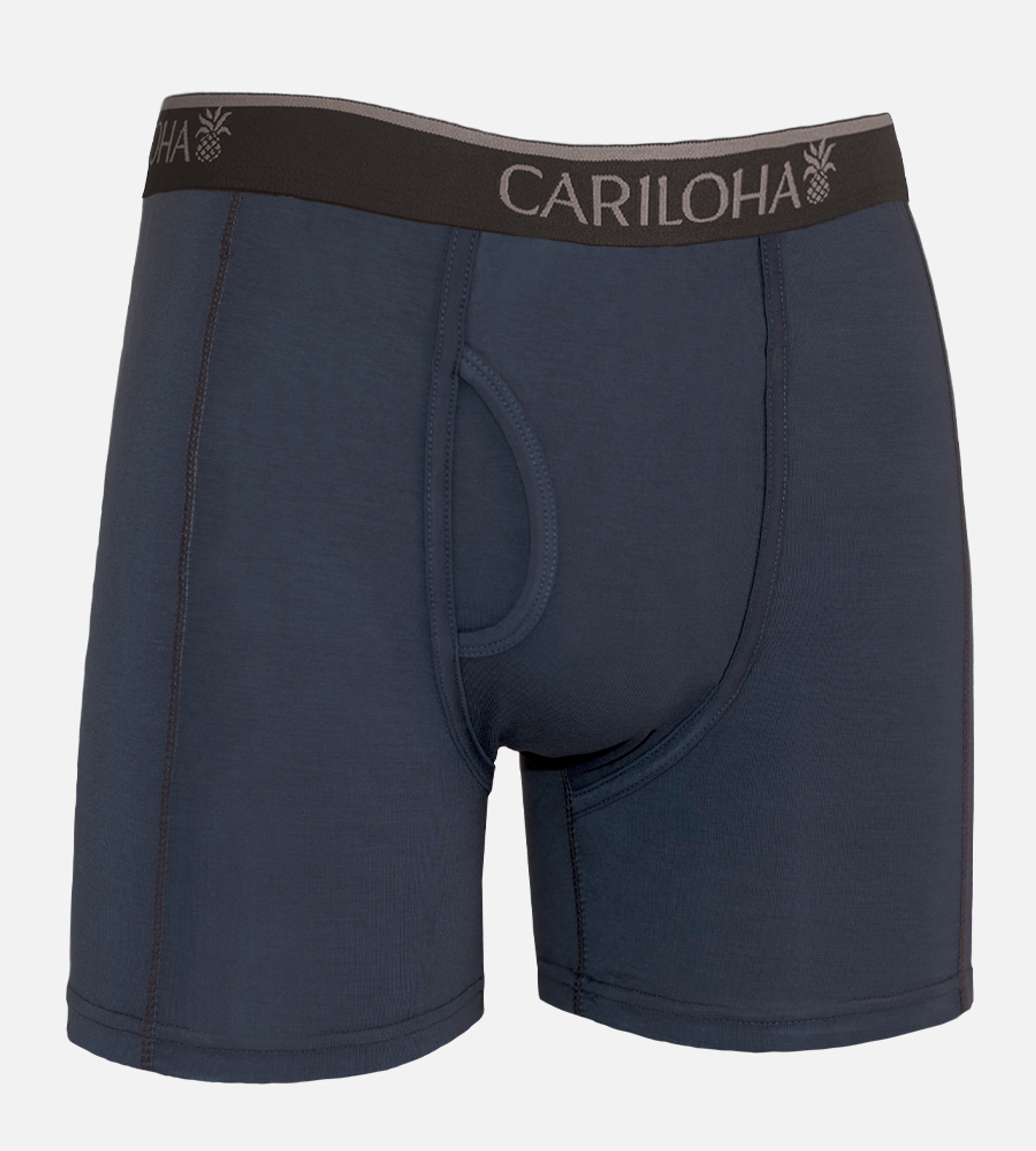 Bamboo Boxer Briefs - Steel Blue | Cariloha