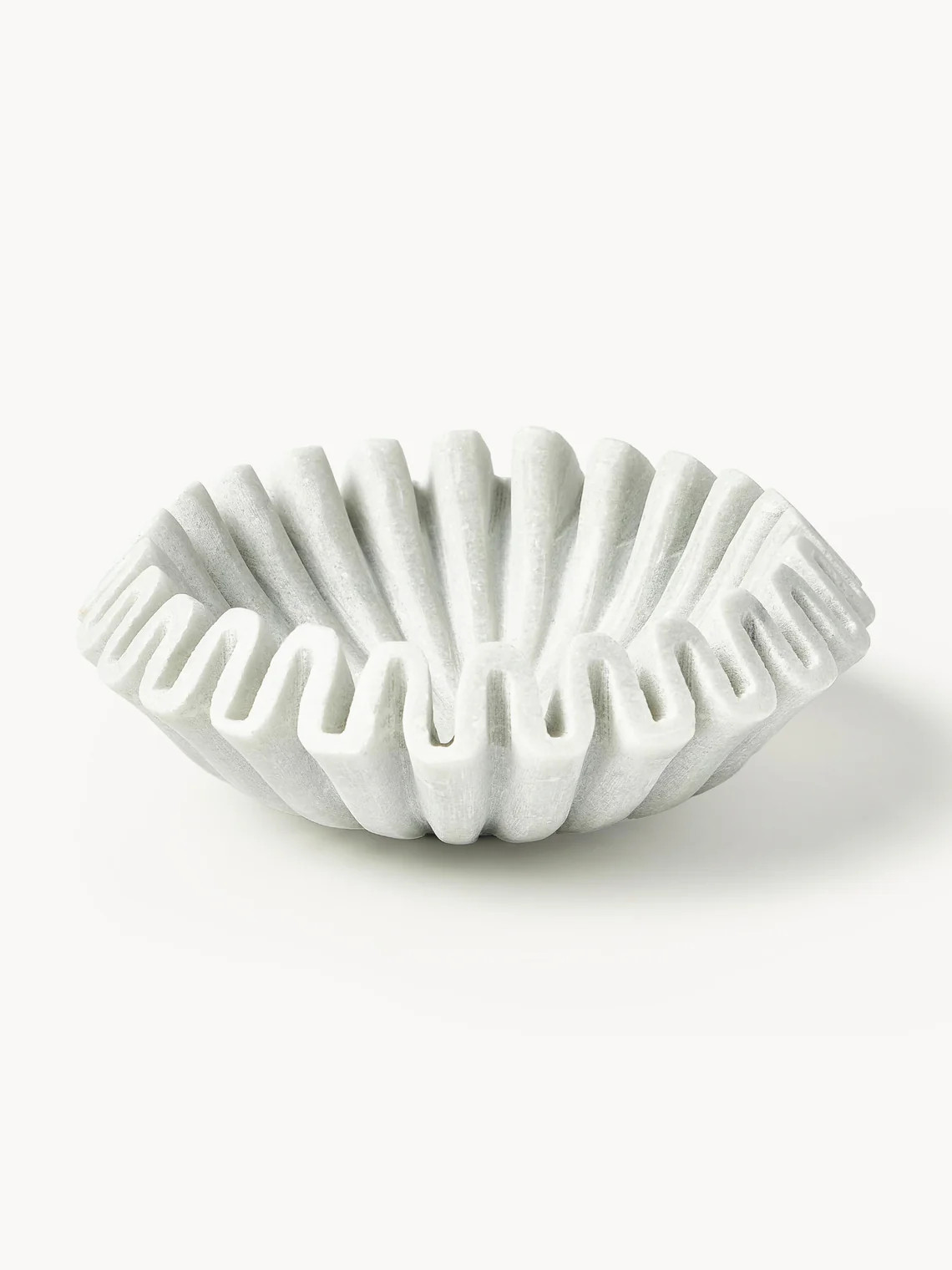 Handgefertigte Deko-Schale Santorini aus Marmor, Ø 18 cm | Westwing EU