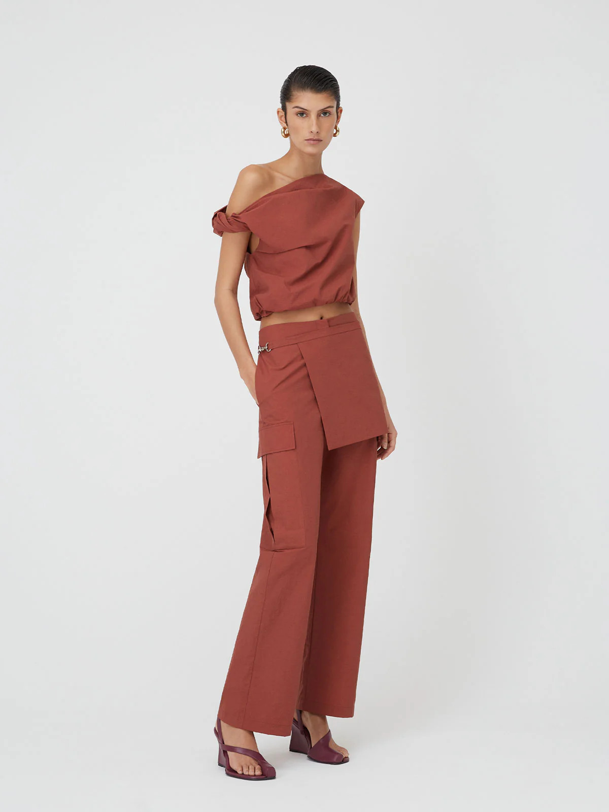 09 Elliot Pant | Spice | Paris Georgia