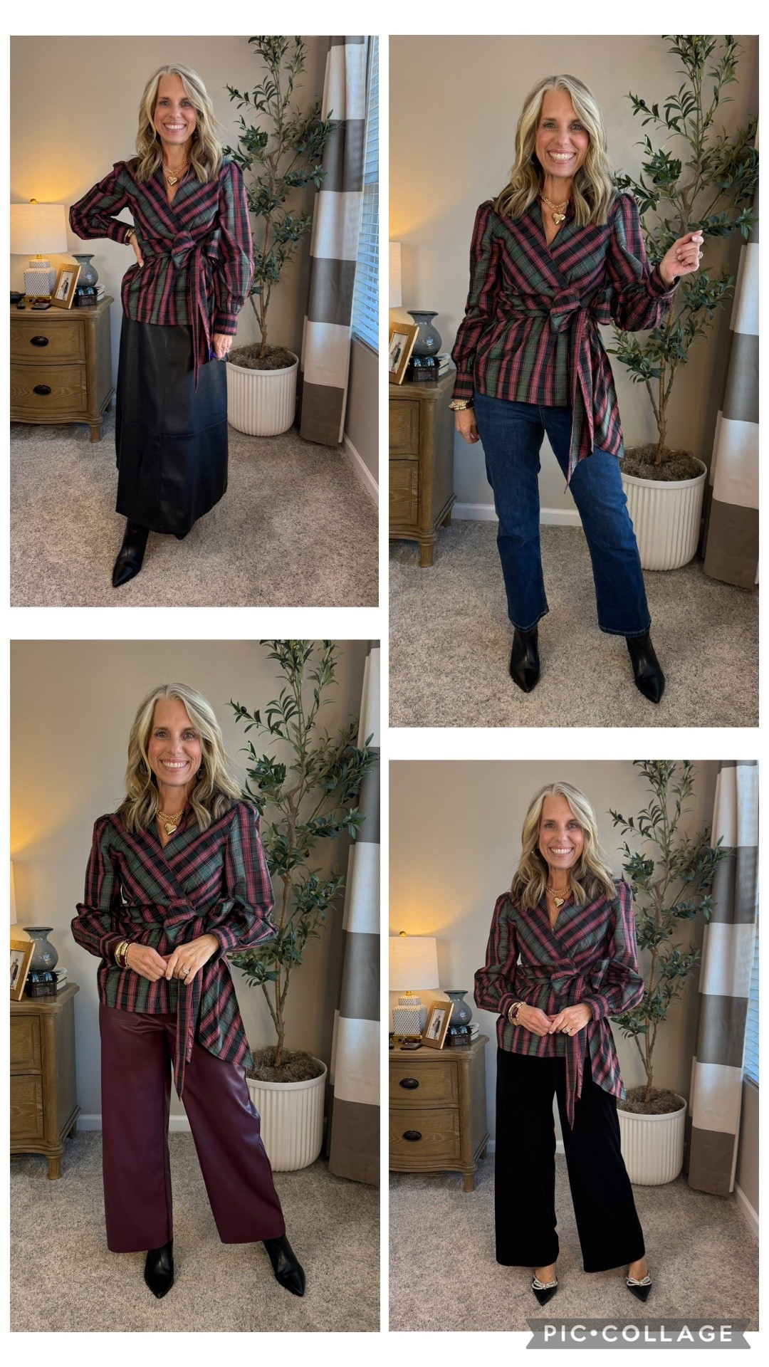 Blouse is $40 off. Wearing XS 

#LTKOver40 #LTKWorkwear #LTKSaleAlert