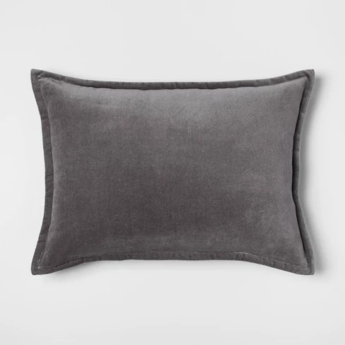 Velvet Lumbar Pillow - Threshold™ | Target