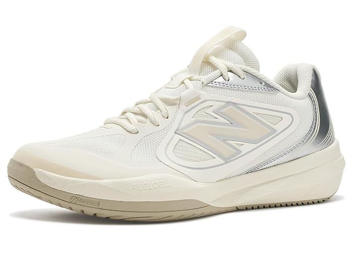 New Balance FuelCell 796 V5 Tennis Shoes Women's Shoes Sea Salt/Metallic Silver : 9.5 B - Medium, Textile | Zappos.com