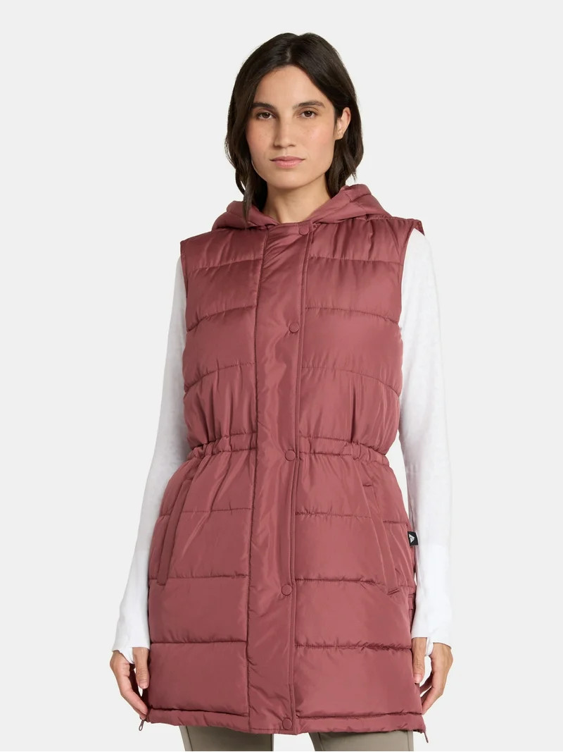 Ozark Trail Women's and Women's Plus Hooded Tunic Vest, Size XS-3X | Walmart (US)