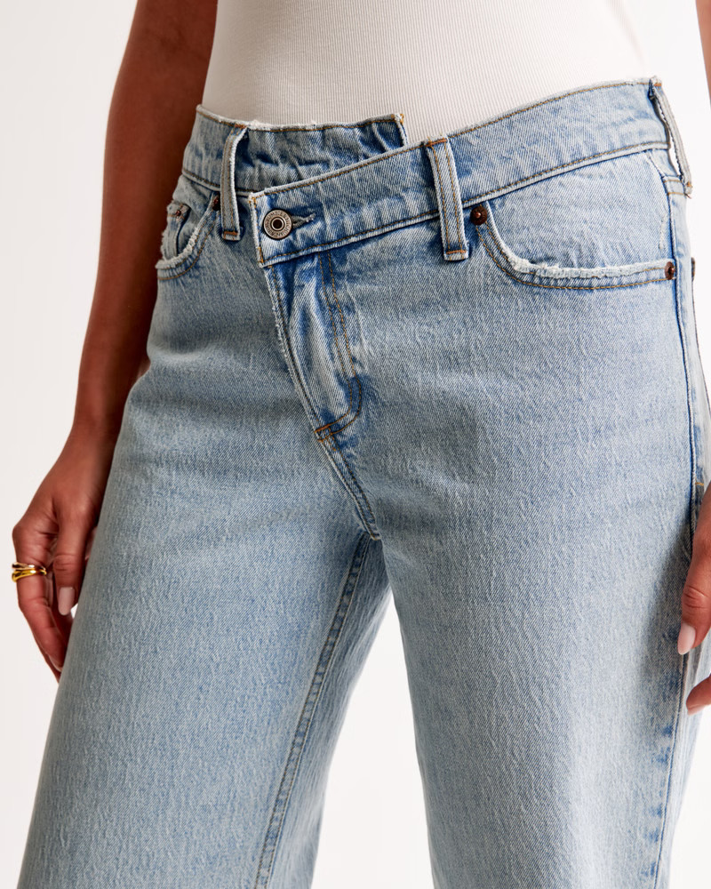 Women's Low Rise Baggy Jean | Women's Bottoms | Abercrombie.com | Abercrombie & Fitch (US)