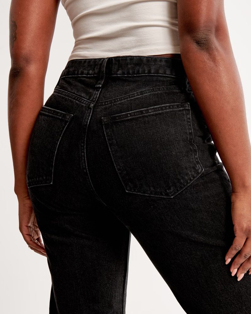 Curve Love High Rise 90s Relaxed Jean | Abercrombie & Fitch (US)