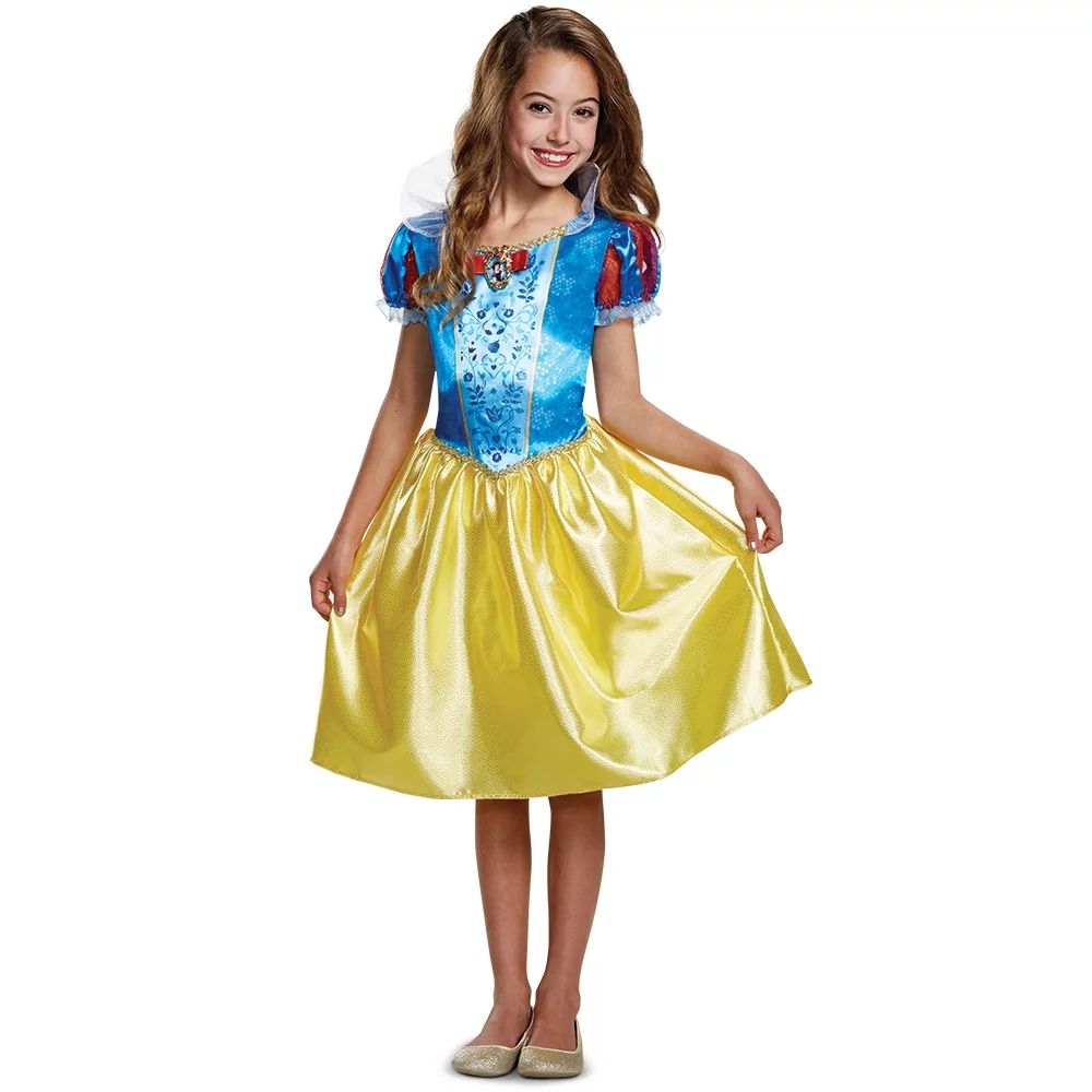 Girls Size Small (4-6x) Snow White Classic Halloween Child Costume Disney Snow White & the Seven ... | Walmart (US)