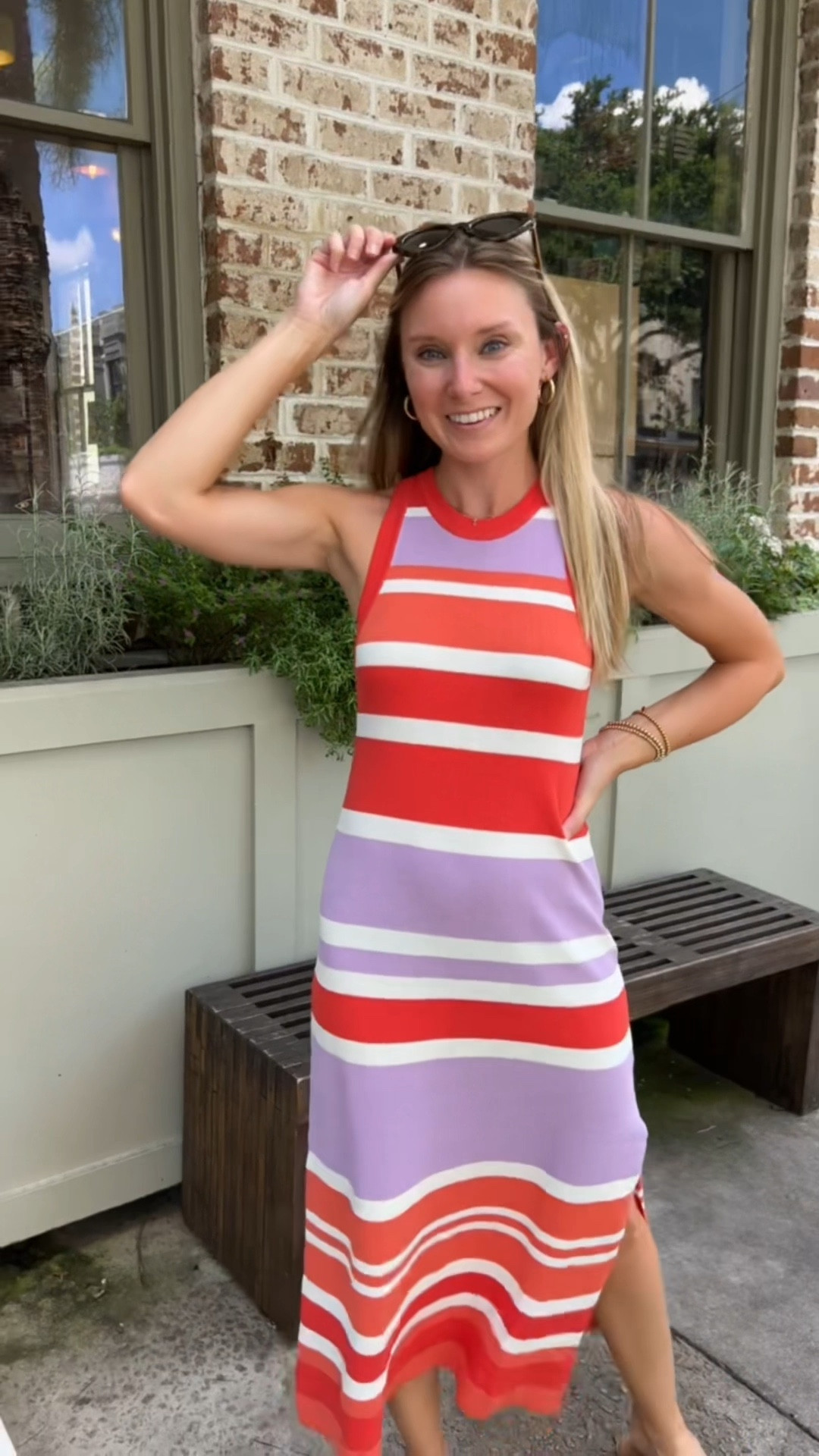 Obsessed with the maxi dress sweater dress - loving the purple & orange color combo 

#LTKFind #LTKstyletip #LTKunder50