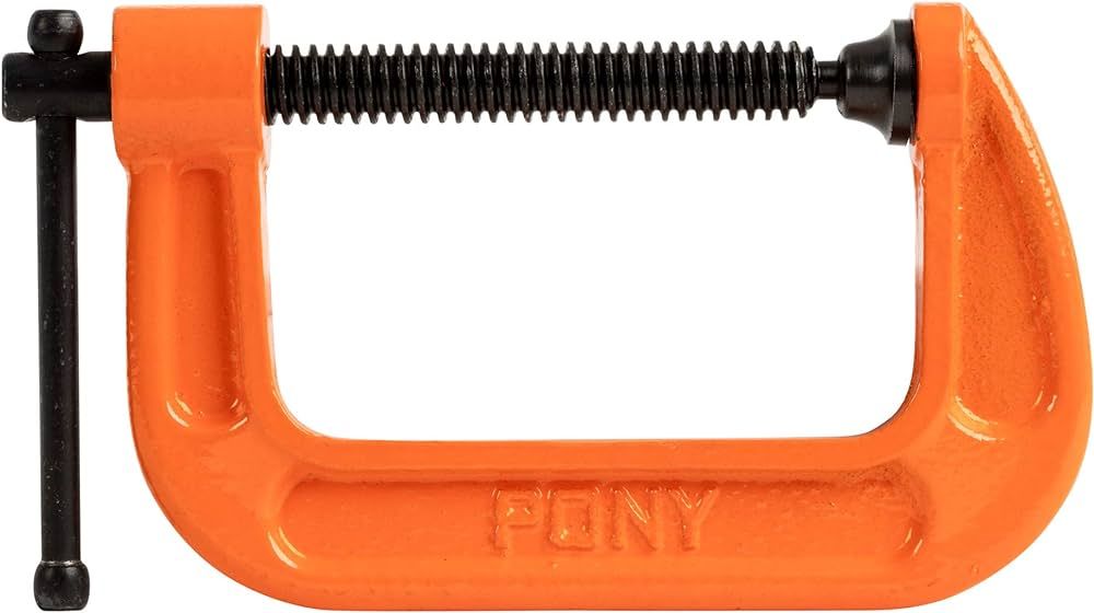Pony Jorgensen 2630 3-Inch C-Clamp, Orange | Amazon (US)