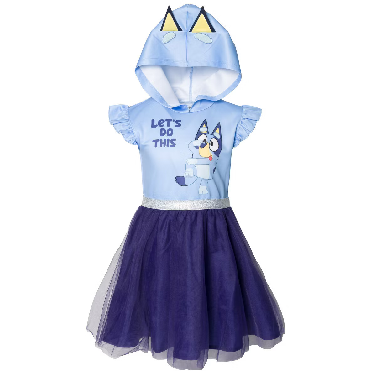 Bluey Girls Mesh Cosplay Dress Toddler | Target