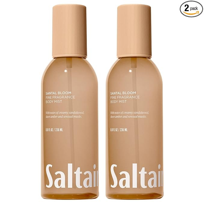 Saltair Body Mist 2 Pack - Fine Fragrance, Lightweight Body Spray Mist with Santal Bloom Scent. L... | Amazon (US)