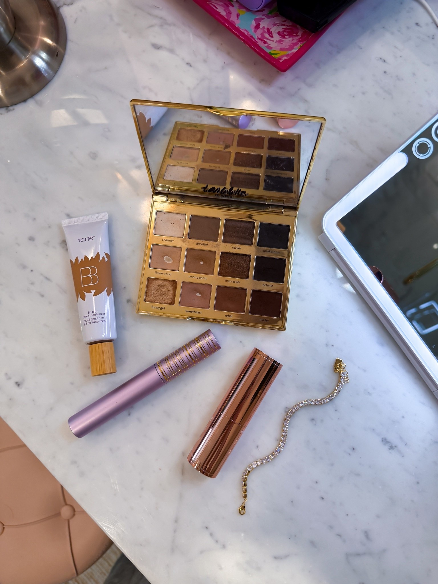 Most used Tarte makeup! Mascara, bloom eye shadow palette and grey hair coversge, spf tinted moisturizer

#LTKselfcare #LTKgrwm #LTKmomlife