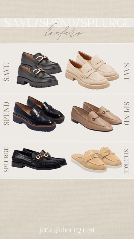 Spend/save/splurge — loafers edition ✨

#loafers #loafer #womenloafers #savespendsplurge #designershoes #fallshoes #wintershoes #shoecrush

#LTKshoecrush #LTKstyletip #LTKSeasonal