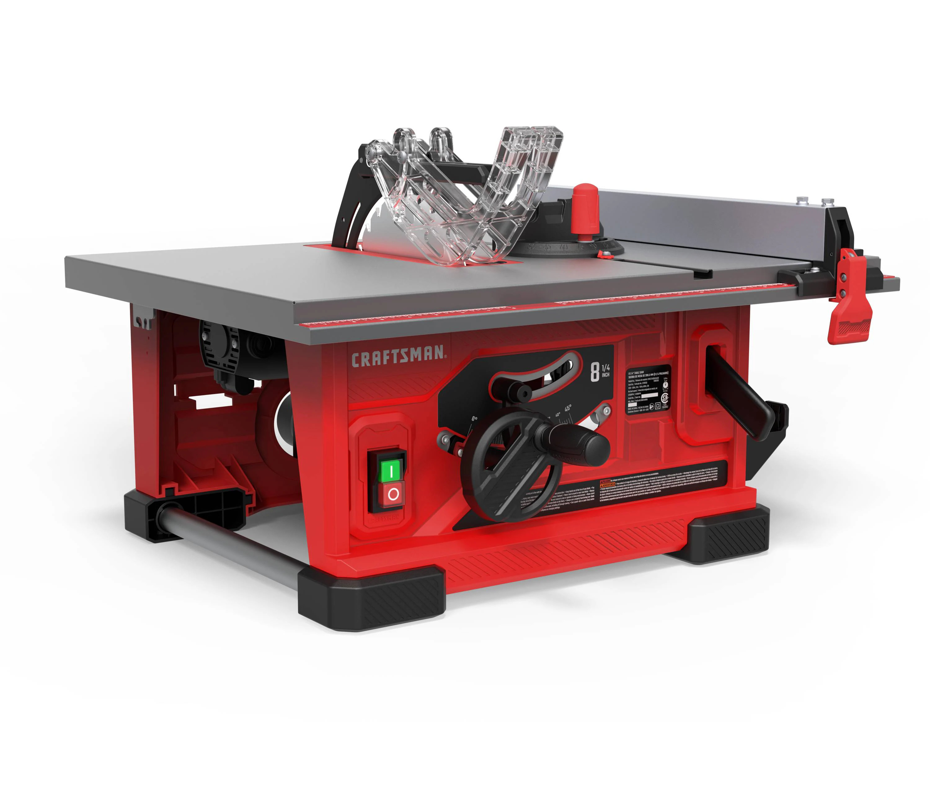 CRAFTSMAN 8.25-in 13-Amp 120-Volt Corded Portable Benchtop Table Saw | CMXETAX69434510 | Lowe's
