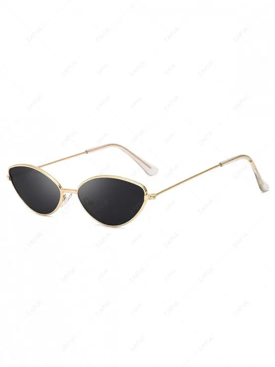 Metal Small Catty Eye Sunglasses   BLACK PINK RED | ZAFUL (Global)