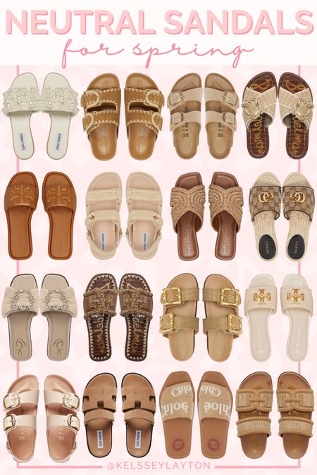 Neutral sandals for spring, summer sandals, spring sandals, Nordstrom, Sam Edelman, Steve Madden, Gucci, Chloe, Tory Burch 

#LTKshoecrush #LTKSeasonal #LTKsalealert