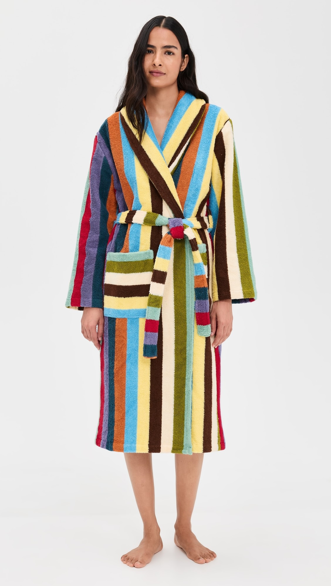 Stripe Bathrobe | Shopbop
