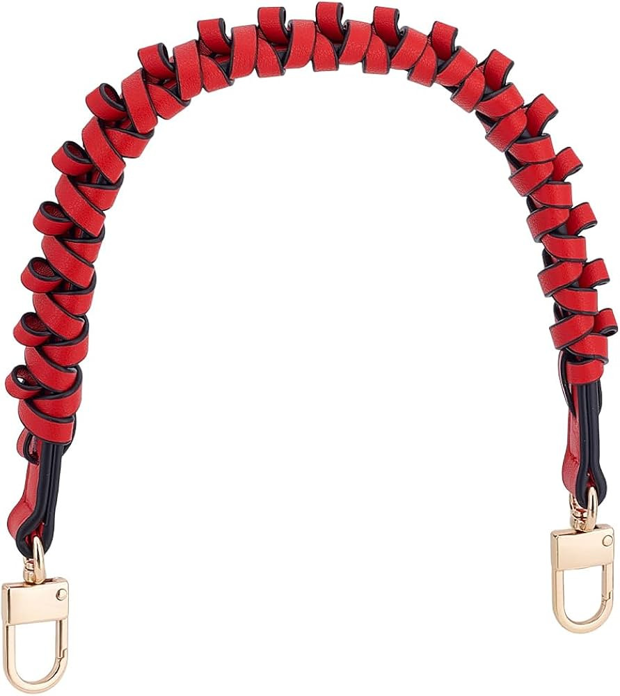 PH PandaHall 1 pc 17 Inch Braided Imitation Leather Replacement Handles Purses Straps Handbags Sh... | Amazon (US)