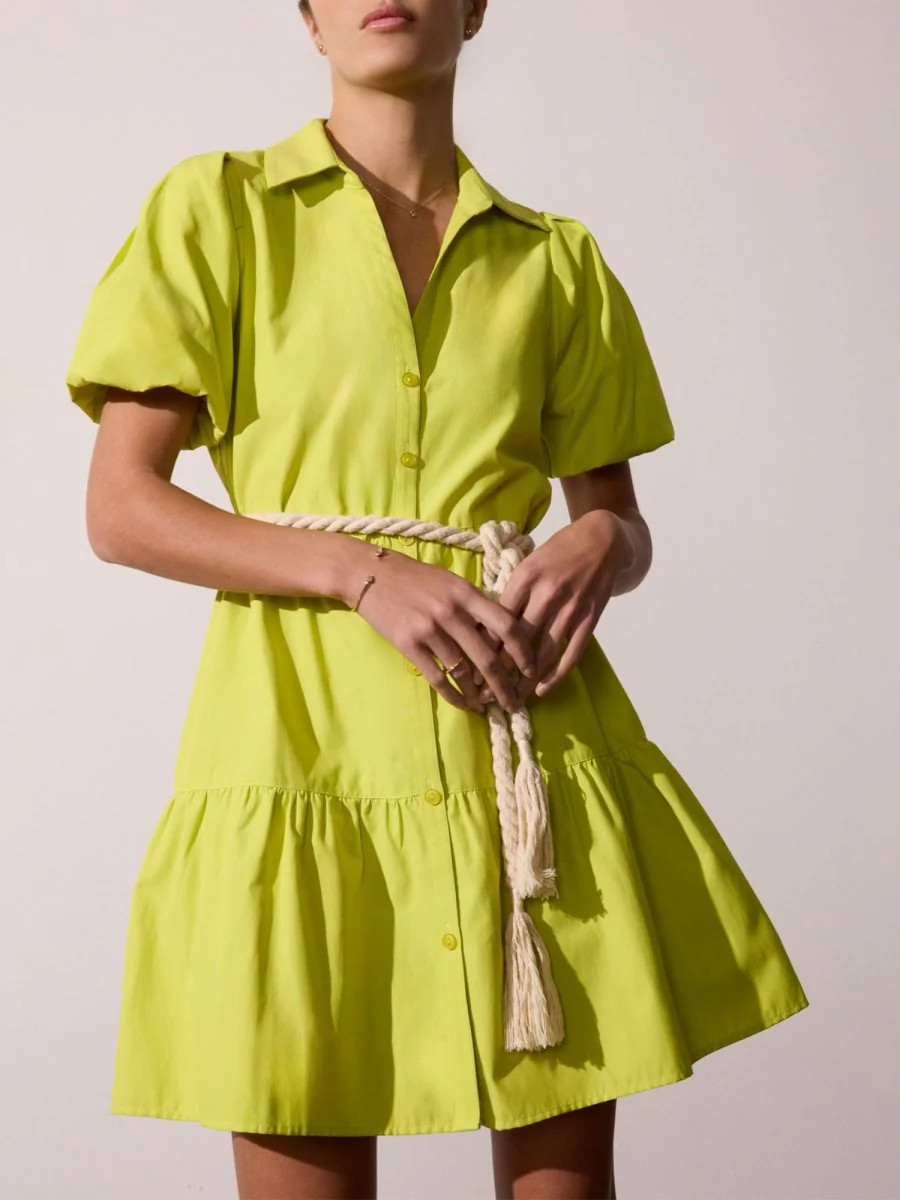Women's Havana Mini Dress in Zest | Brochu Walker | Brochu Walker