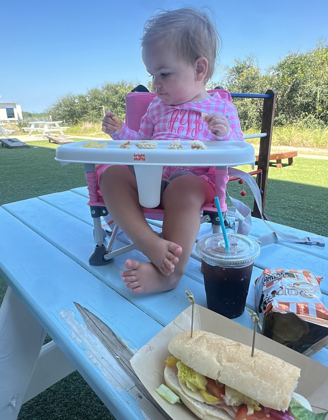 Best little camping/beach high chair! Also buckles to restaurant chairs!

#LTKTravel #LTKBaby #LTKSeasonal