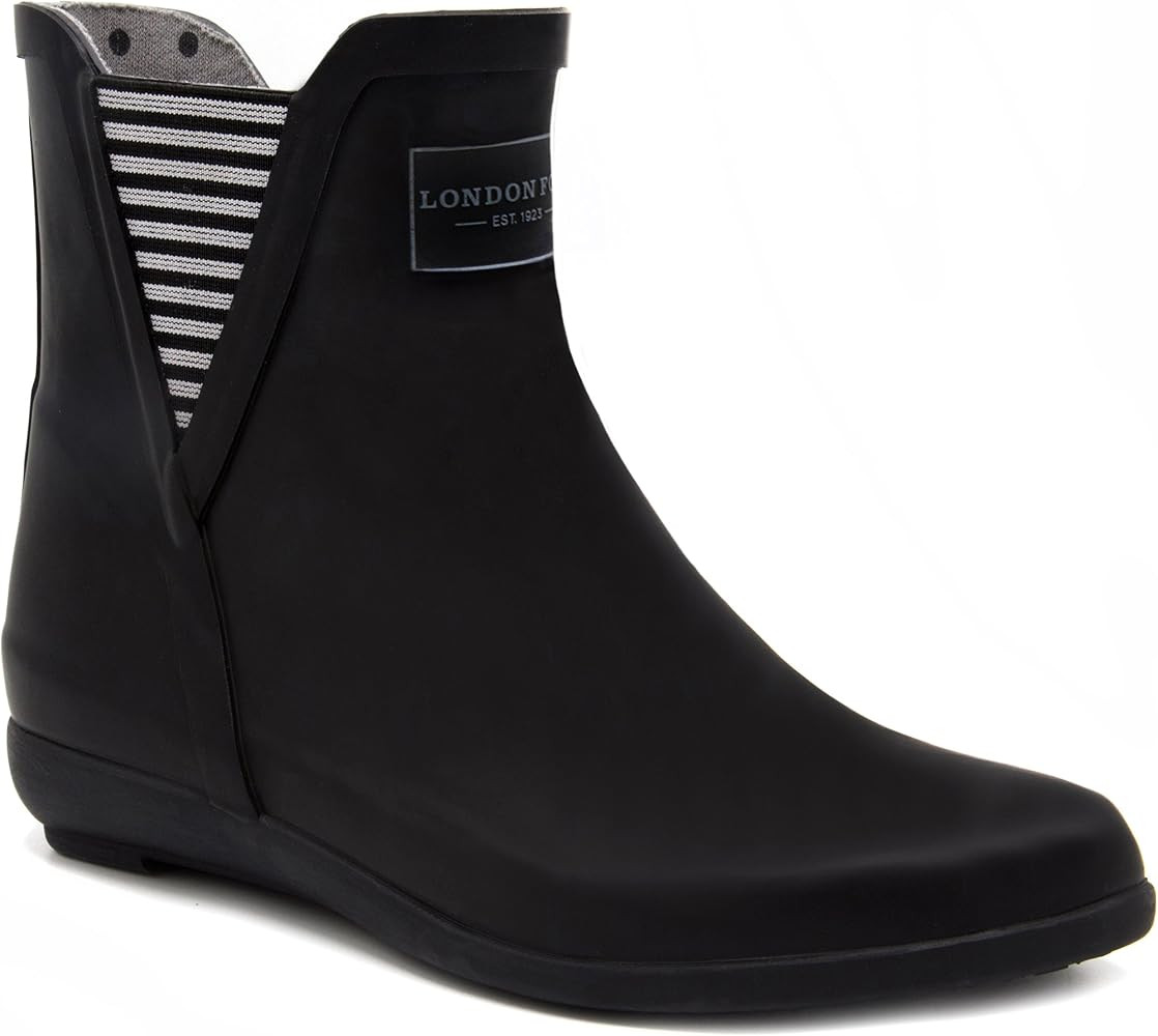 LONDON FOG Womens Piccadilly Rain Boot | Amazon (US)