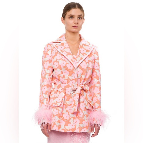 Andrea Jacqueline Number 21 with Removable  Feather Cuffs, NWOT | Poshmark