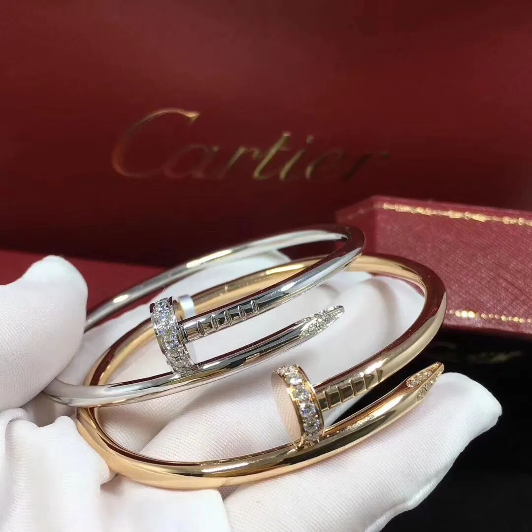 Car Tier Designer Love Bangle Gold Silver Titanium Steel Bracelet Ring Inlay Diamond Screw Cuff B... | DHGate