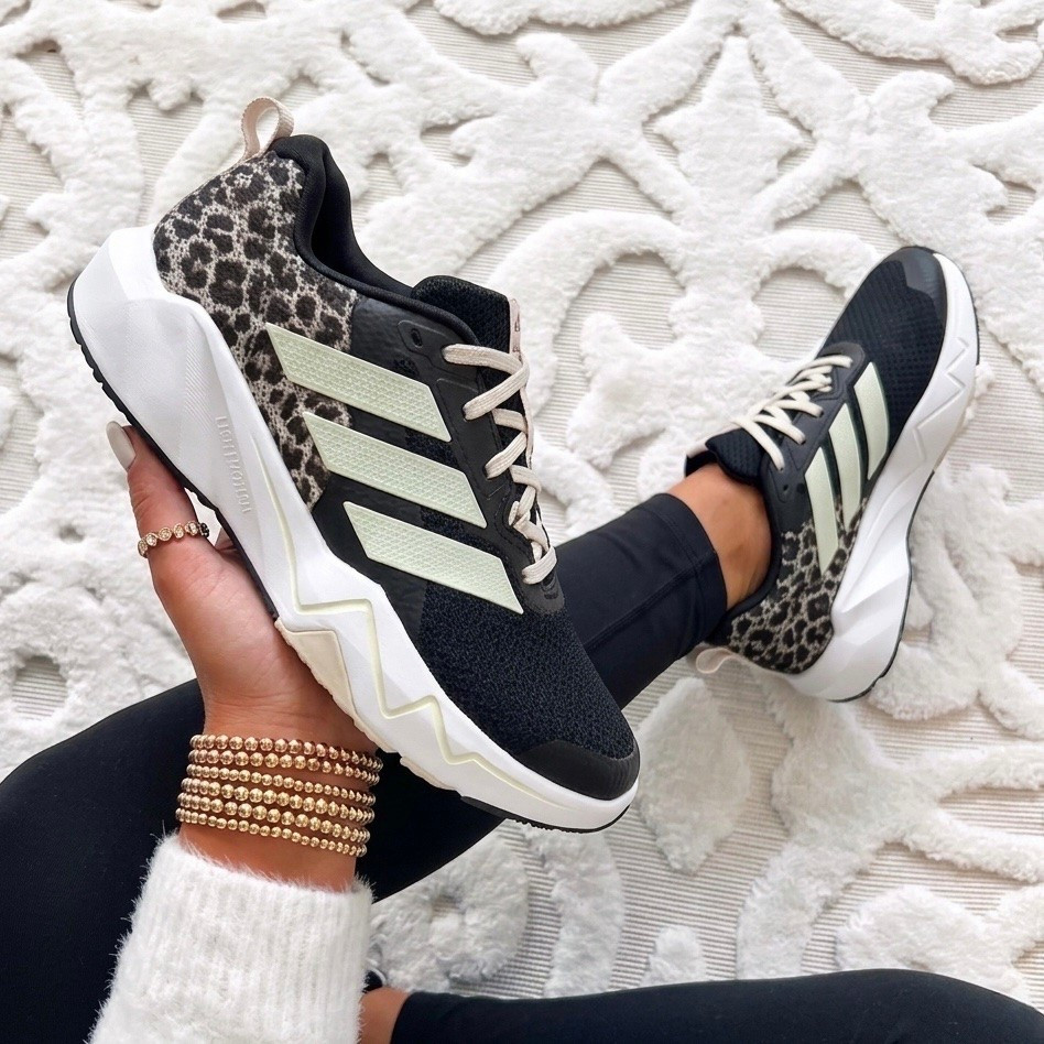 Bonus: they’re only $80 and look way more expensive than they are. ✨🖤 For the girlies who want a gym sneaker that’s actually cute 🤍 These fit true to size, feel lightweight and supportive, and the leopard detail makes your workout set look instantly more put together.
