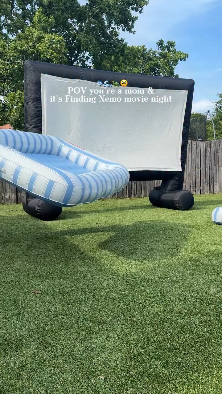 “Daddy’s got you. I promise I will never let anything happen to you... Nemo.” 🥹😭 brb crying in the first 5 minutes 

Creating magical summer memories for them somehow feels just as magical for me 🥹

Follow @kimberlyj_king for more mom life ideas and comment NEMO for links to everything I used
 (inflatable screen, projector, decor, party favors, etc.) + a FREE digital download of all the party signs I designed so you can print them too 🫧

Must be following to receive the auto DM💙

#momlife #movienight #summer #disney #familyfun

finding nemo movie night, disney movie night ideas, kids movie night, outdoor movie night, summer family activities, finding nemo party ideas, mom life content, family movie night setup, kids summer ideas, backyard movie night, disney themed snacks, finding nemo decor, summer memories with kids, toddler mom ideas, inflatable movie screen, projector movie night, family fun ideas, finding Nemo party food decor cute