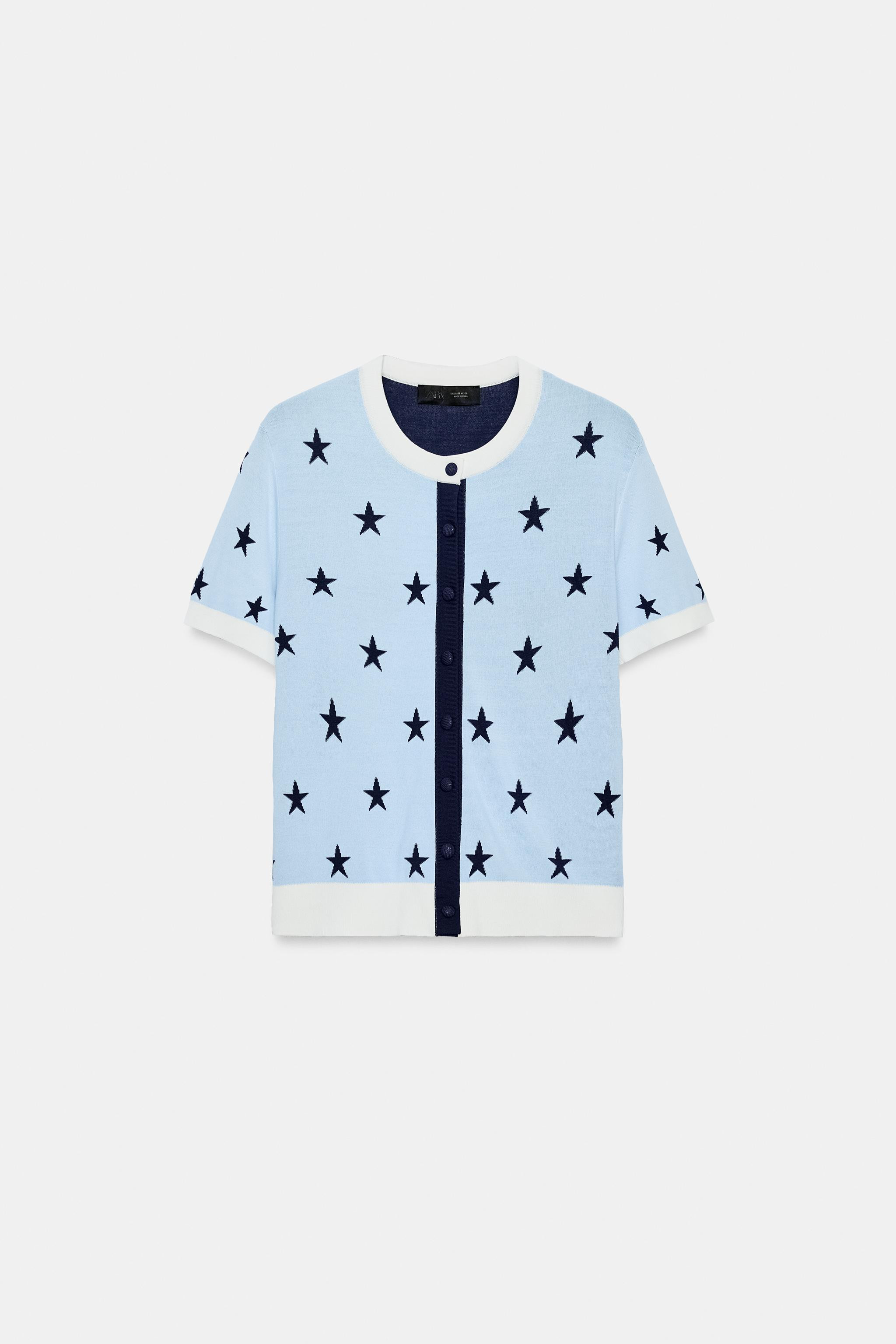 STAR KNIT CARDIGAN | Zara US