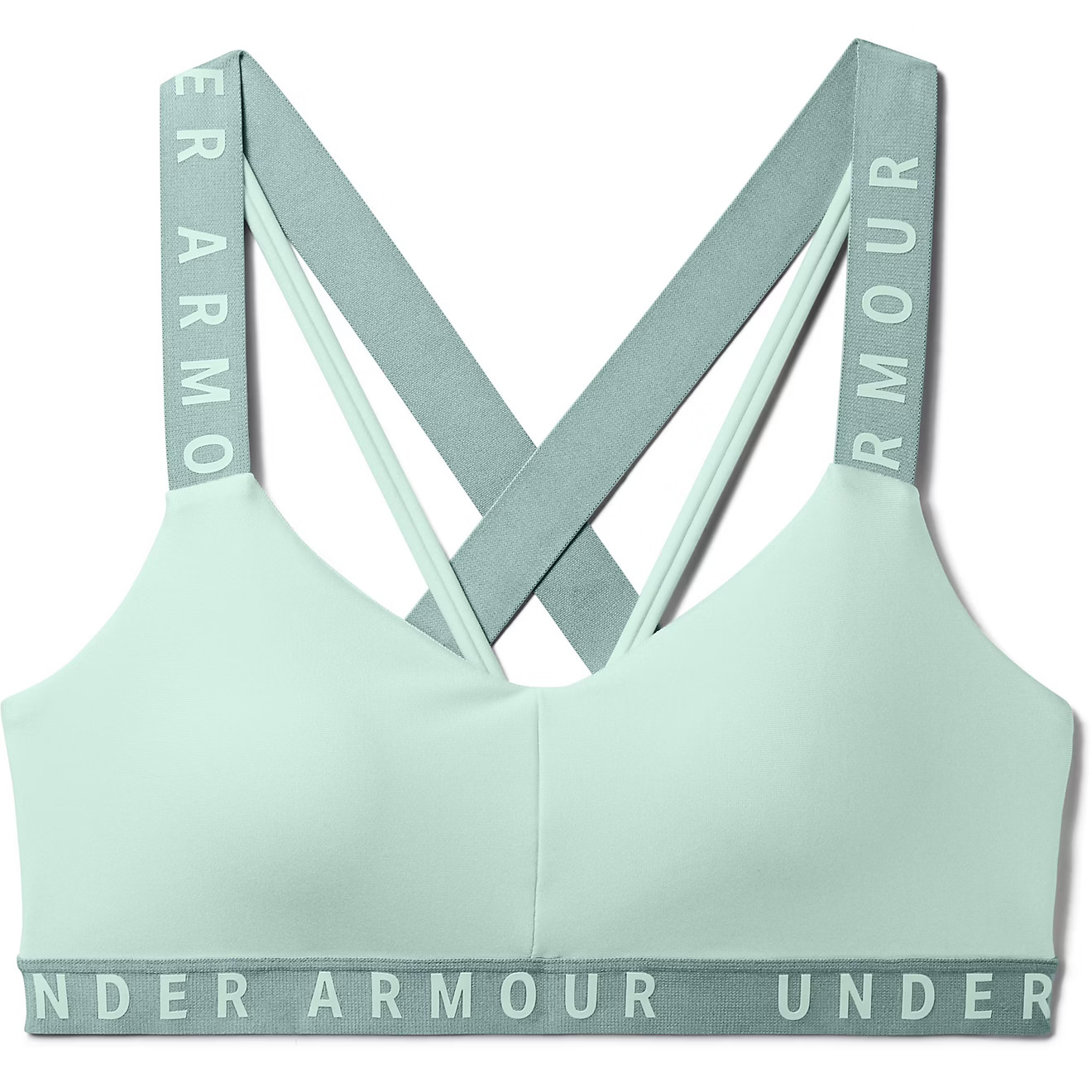 Under Armour Women's Wordmark Strappy Low-Support Sportlette Sports Bra | Academy Sports + Outdoor Affiliate