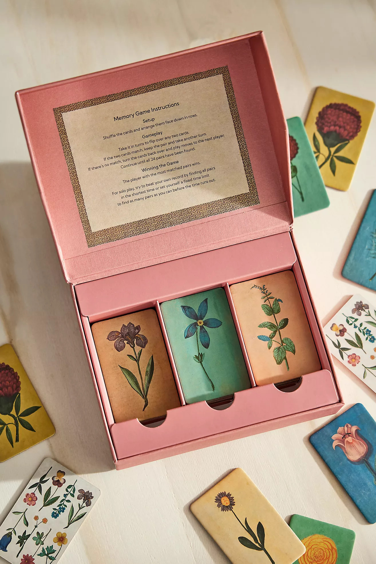 Festival of Flowers Memory Game | Anthropologie (US)