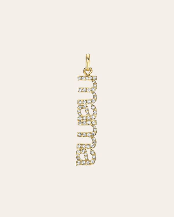 Diamond Mama Pendant | Zoe Lev Jewelry