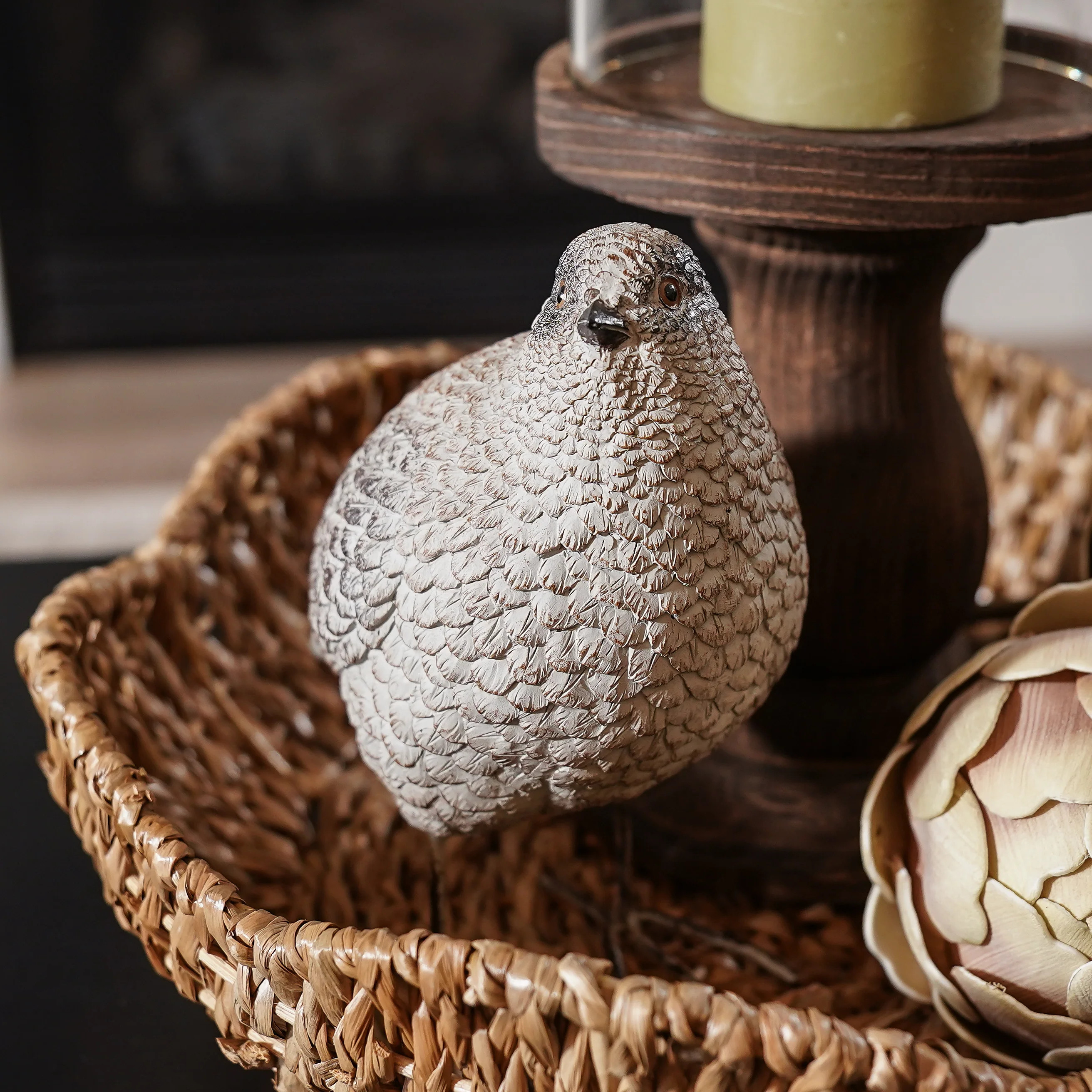 Quail with Metal Feet | MJHome