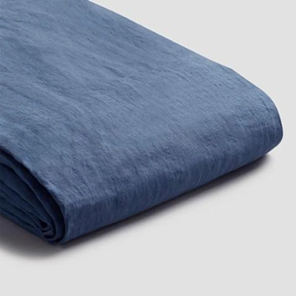 Blueberry Linen Blend Duvet Cover | Piglet