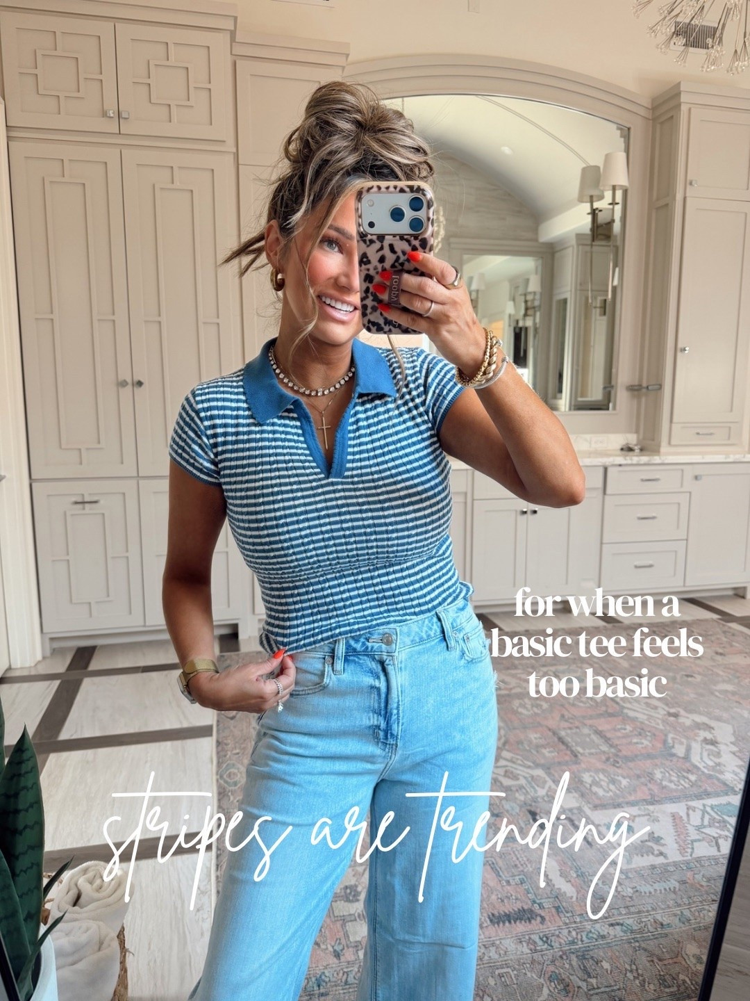 The most darling polo top 🤌🏻

#LTKSeasonal #LTKootd #LTKgrwm