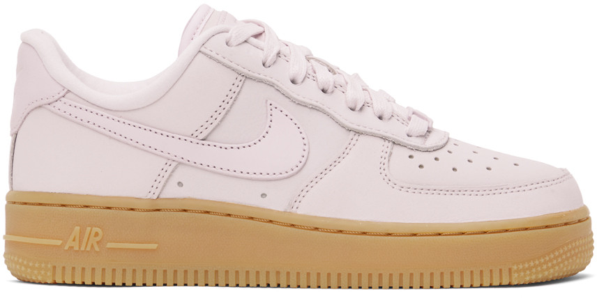 Nike Pink Air Force 1 Premium Sneakers | SSENSE