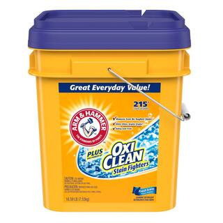Fresh Scent Powder Laundry Detergent with Oxiclean, 16.59 lbs. | The Home Depot