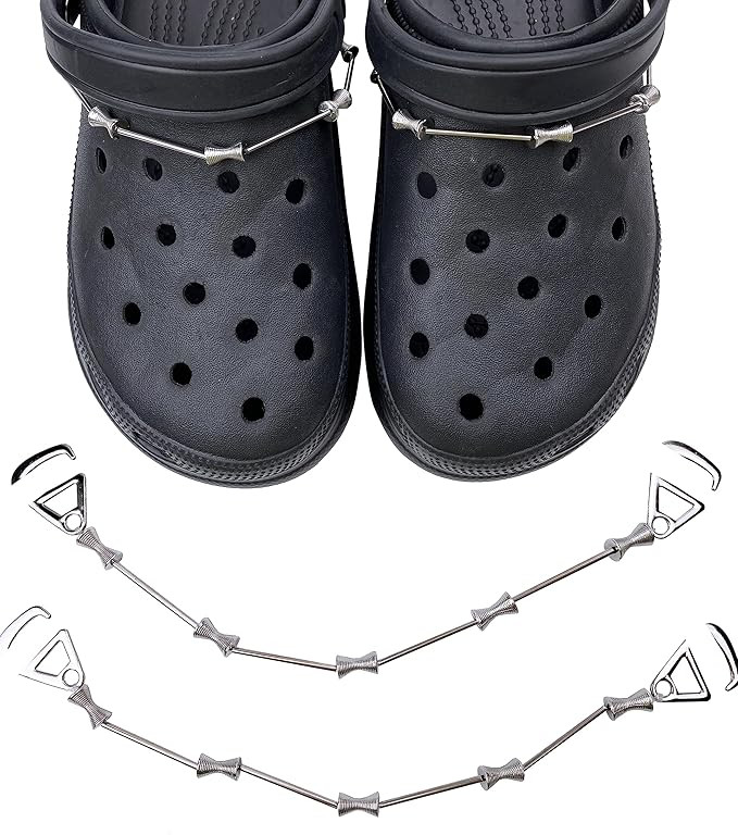 LINGWUERBA Gold Silver Shoe Chains | Amazon (US)
