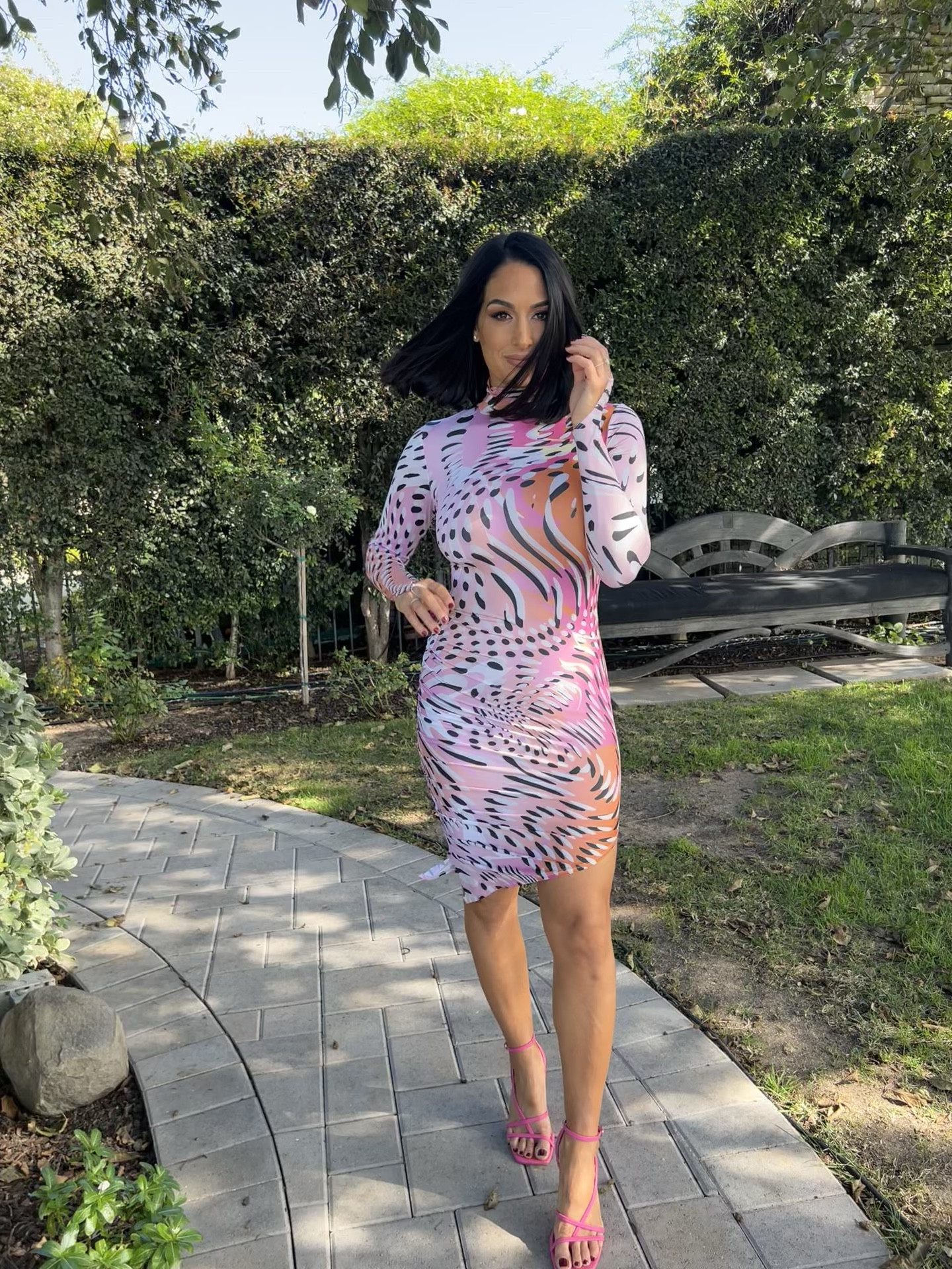 Outfit from Twin Love episode - dress is from Maisie Wilen // orbit city dress. I’m in a M! 

#LTKstyletip #LTKSeasonal