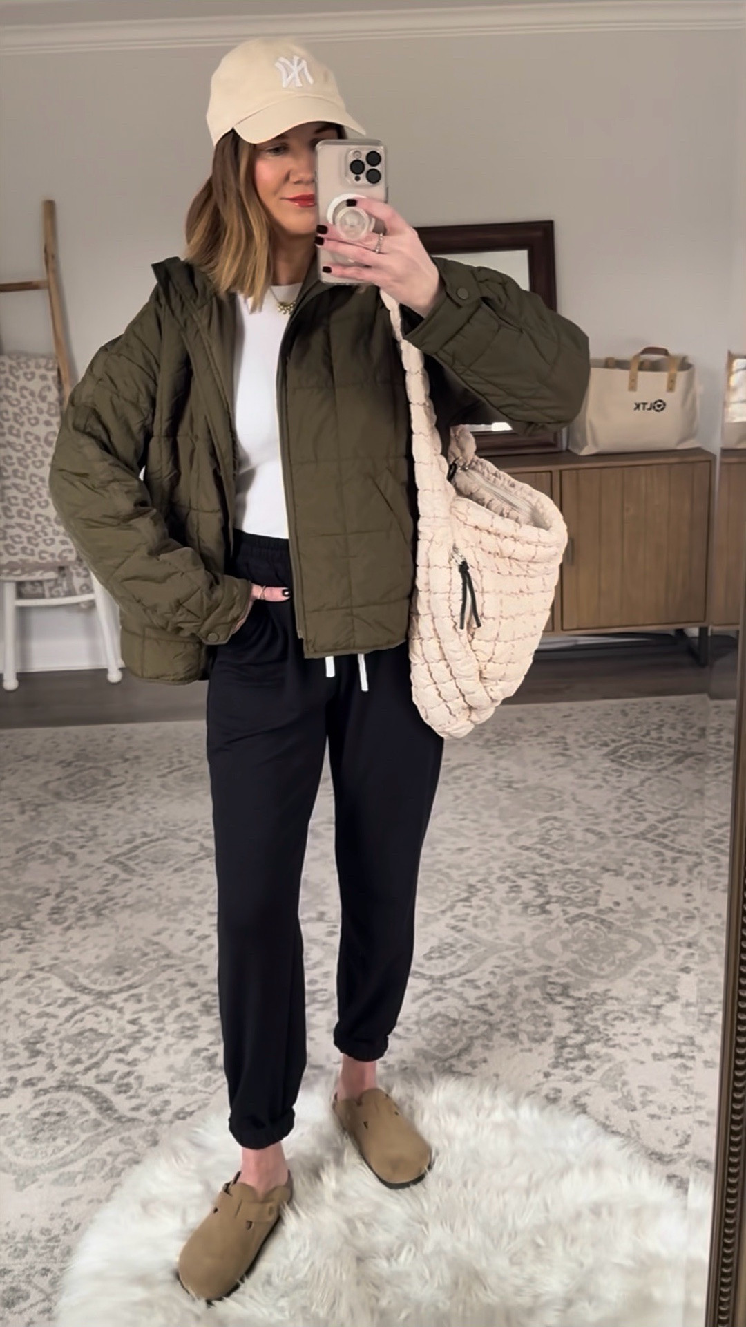 The perfect jogger does exist,…lightweight, soft and so flattering. Wear these for lounge, travel, errands, kids activities. I hope these styling suggestions are helpful! I wear a size medium, and they come in lots of colors. 

cute and casual outfit idea, Mom style, Mom outfit, how to style joggers, easy outfits for women over 40, cute outfits for moms, attainable style, casual style for women over 40

#LTKmomlife #LTKOver40 #LTKSaleAlert