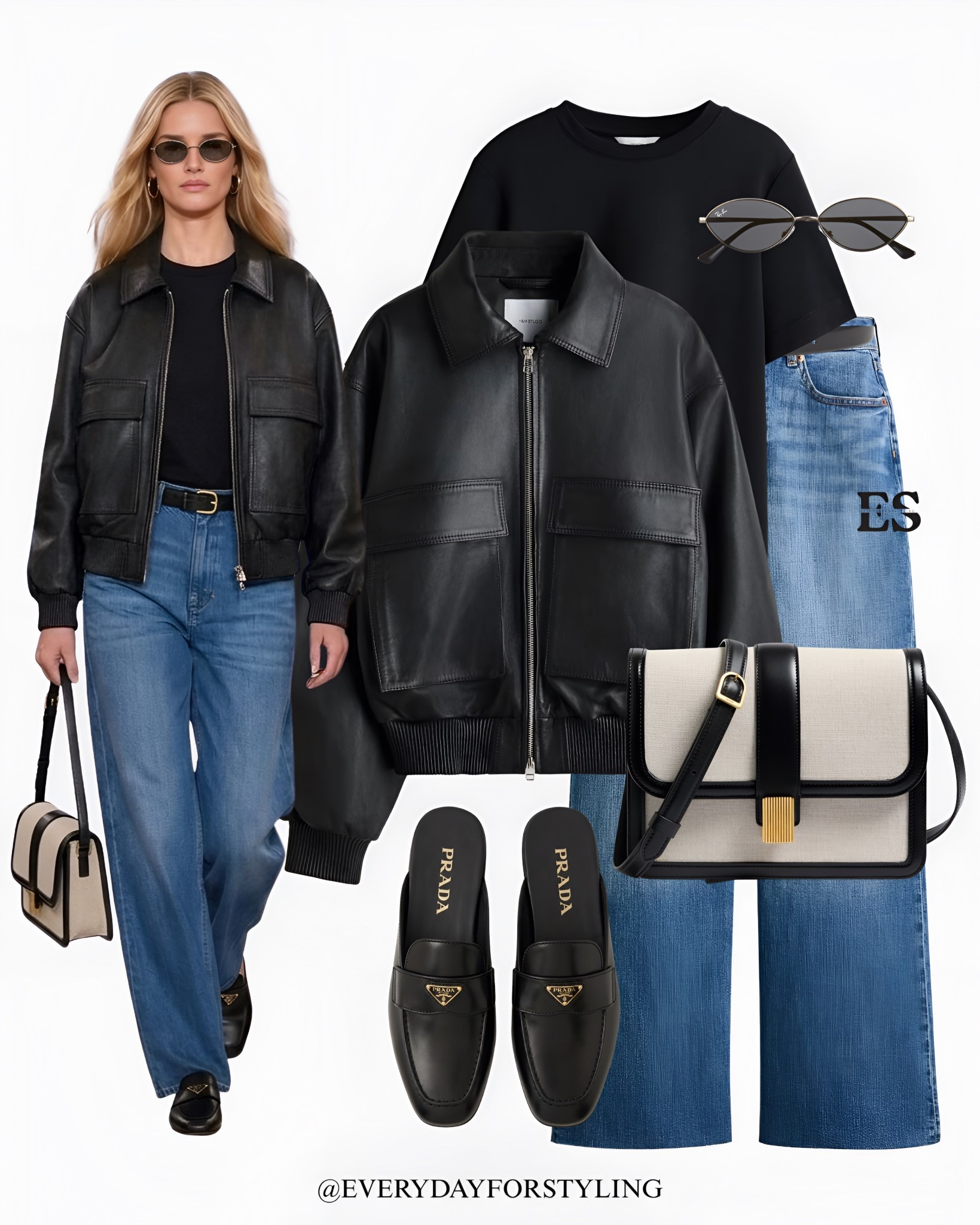 Classic black leather jacket with denim for a timeless everyday outfit 🖤 

leather jacket outfit women, leather jacket styling ideas, spring leather jacket outfits, hm leather jacket outfit, casual chic outfits women, leather jacket with jeans outfit, everyday outfit inspiration women, minimalist outfit ideas women, street style outfits women, casual spring outfits women, modern classic outfits women, effortless chic outfits women, spring layering outfits women, leather jacket street style, how to wear, what to wear, ways to style, everydayforstyling

#springoutfits, #leatherjacket, #outfitinspiration, #streetstyle, #hmnewin 

#LTKSpringSale #LTKSeasonal #LTKootd