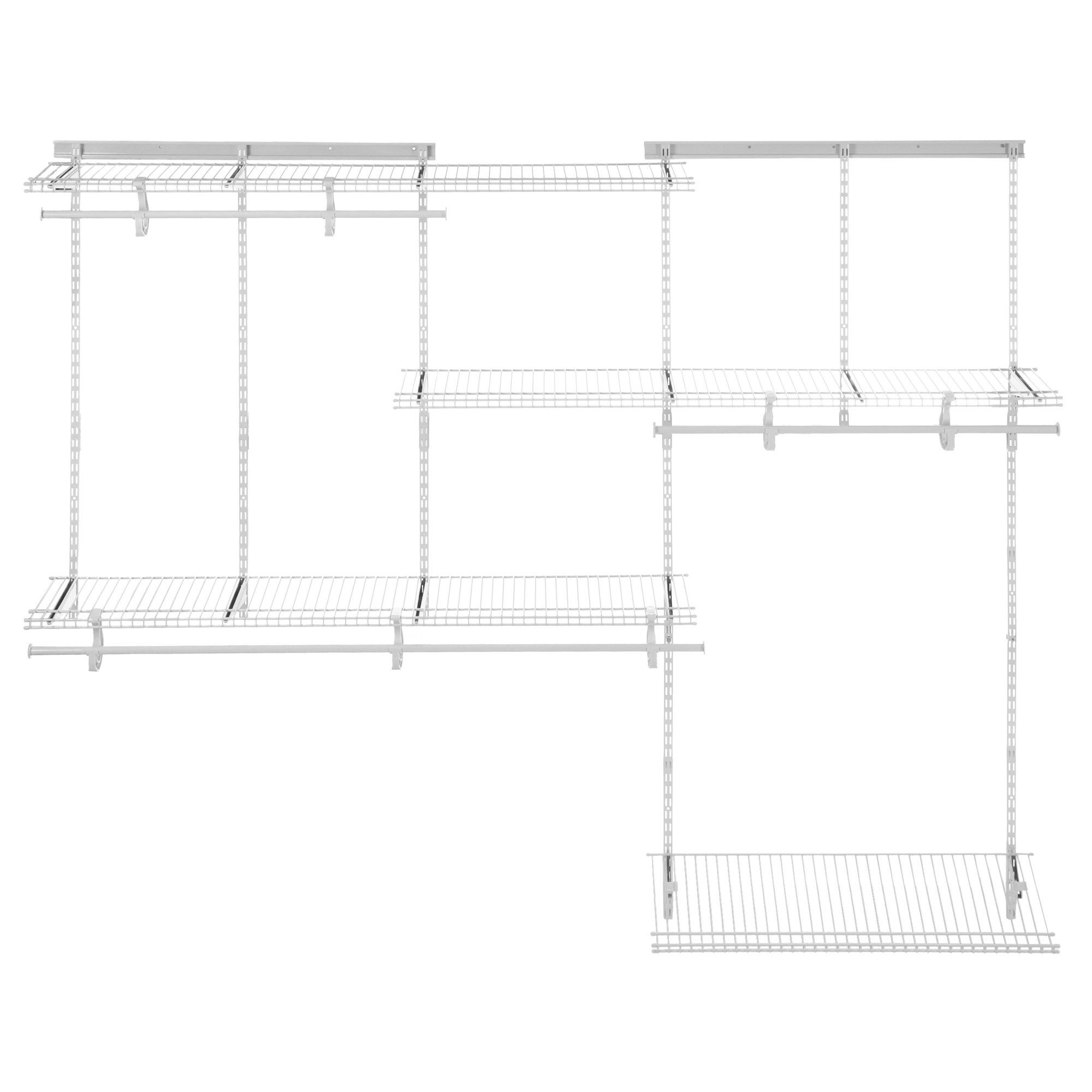 Closetmaid ShelfTrack Closet Organizer Kit, 5' to 8' | Walmart (US)
