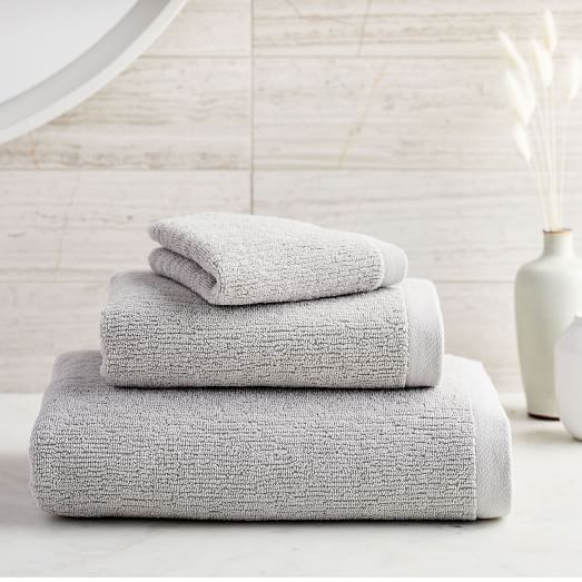 Organic Textured Towel Sets | West Elm (US)