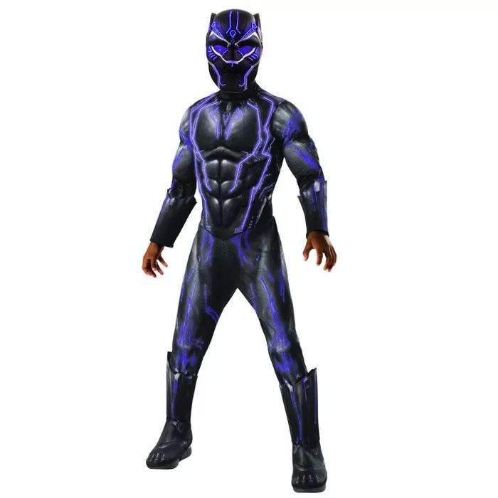 Rubie's Kids' Marvel Black Panther Light Up Halloween Costume | Target