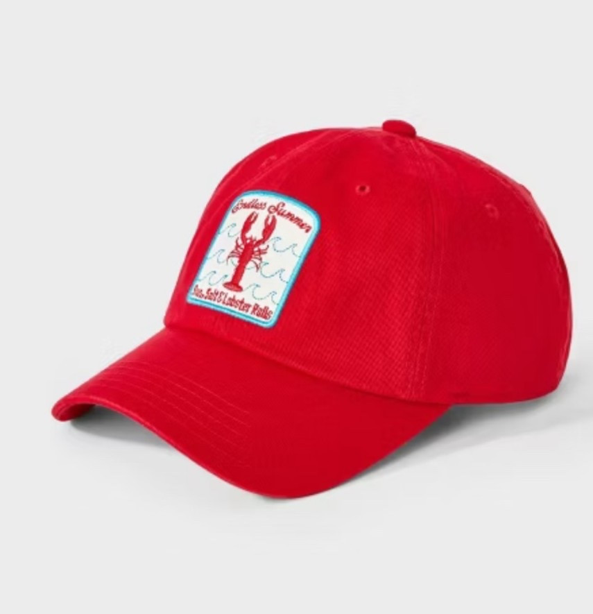 Fun Lobster Patch Baseball Hat $15

#LTKTravel #LTKSwim #LTKOver40