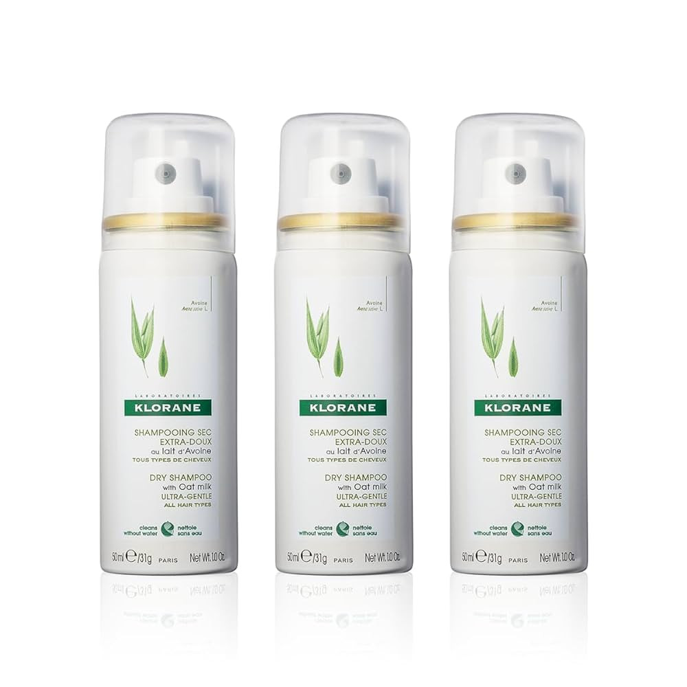 Klorane Ultra Gentle Dry Shampoo with Oat+ - Gentle Formula - Instantly Revives Hair and Eliminat... | Amazon (US)