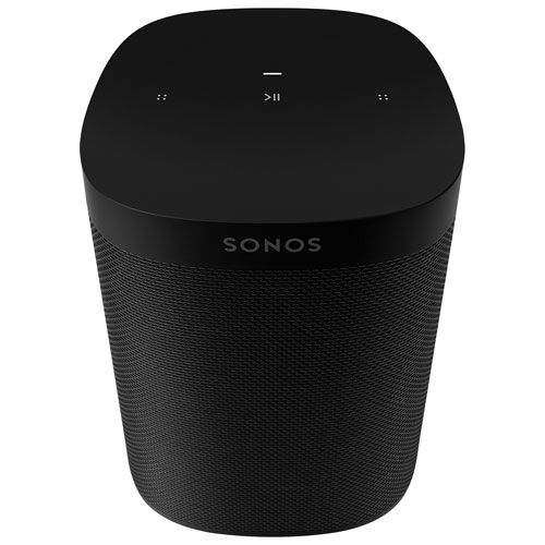 Sonos One SL Wireless Multi-Room Speaker - Single - Black | Best Buy Canada
