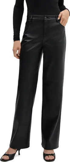 Faux Leather Wide Leg Pants | Nordstrom