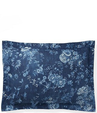 Kathryn Floral Cotton Reversible Sham | Dillard's
